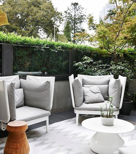 Funky outdoor coffee on sale table